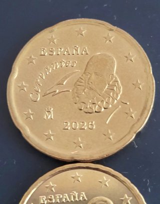 Lote de Monedas 10 y 20 céntimos España 2026