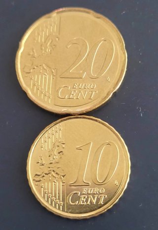 Lote de Monedas 10 y 20 céntimos España 2026