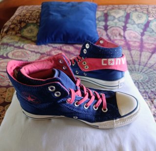 Converse Edición Especial/ Solapa Abatible/ 37.5.