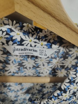 Vestido estampado flores