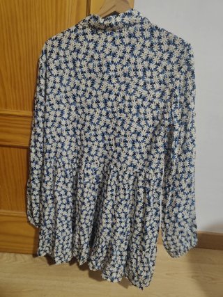 Vestido estampado flores
