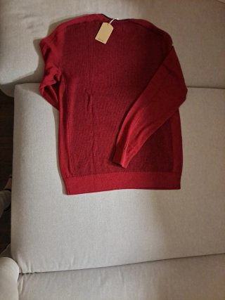 Jersey rojo oscuro