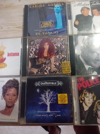 Lote 8 CDs: Pop, Latino, R&B, Soundtrack