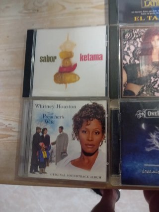 Lote 8 CDs: Pop, Latino, R&B, Soundtrack