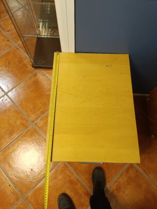 Cajonera Archivador Madera y Metal