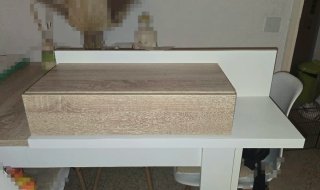 Mueble consola entrada con espejo