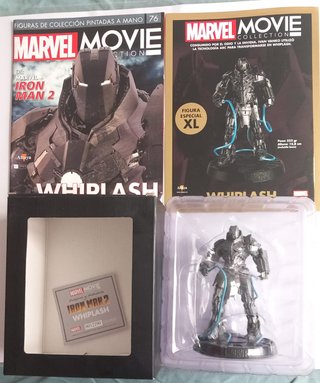 Figura XL de Whiplash. Marvel Movie Collection