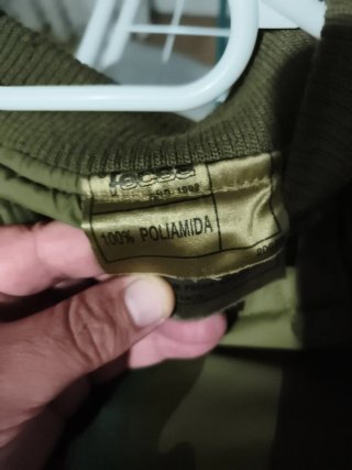 Cazadora bomber ejército profesional auténtica la