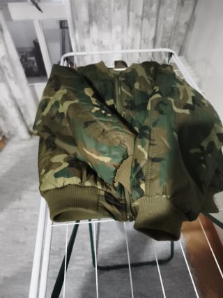 Cazadora bomber ejército profesional auténtica la