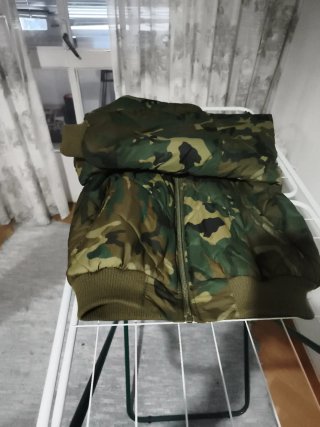 Cazadora bomber ejército profesional auténtica la