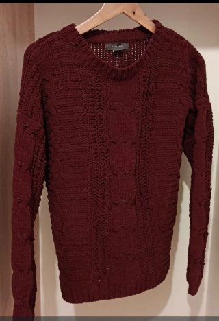 Jersey Primark Burdeos Talla S