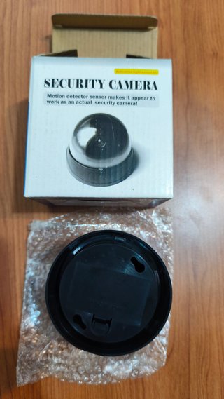 Cámara de seguridad falsa tipo domo