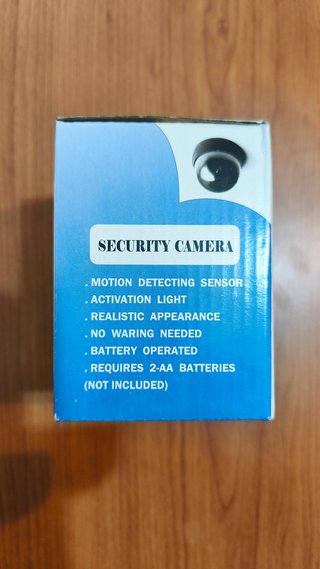 Cámara de seguridad falsa tipo domo