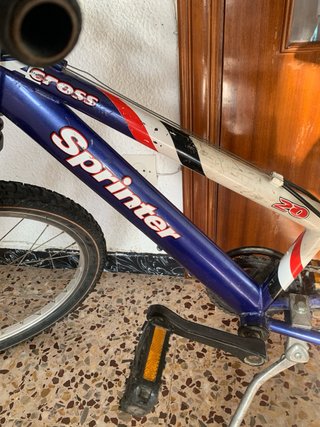 Bicicleta infantil Sprinter azul