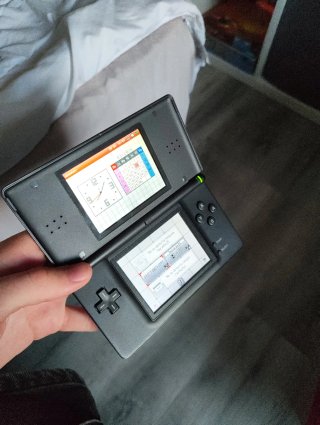 Nintendo DS Lite con juegos