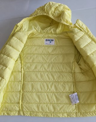 Piumino giallo Prénatal 3-4 anni 104 cm