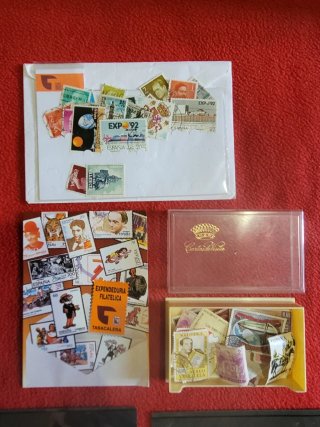 Colección de sellos El mundo en los sellos