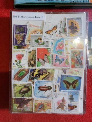 Colección de sellos El mundo en los sellos