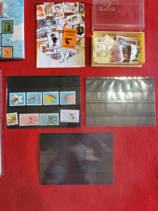 Colección de sellos El mundo en los sellos