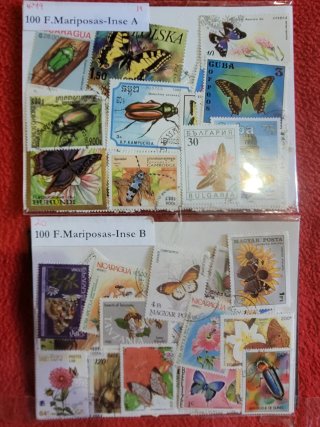 Colección de sellos El mundo en los sellos