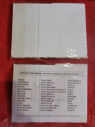 Colección de sellos El mundo en los sellos