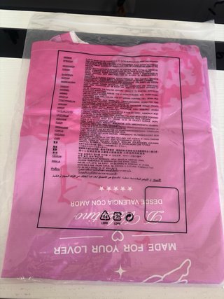 Camiseta Rosa Brasil Valentino