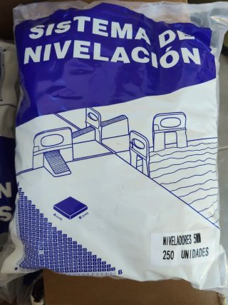 Niveladores 5mm - 250 Unidades