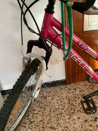 Bicicleta Infantil Y-Bike Rosa