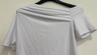 T-shirt Kim bianca taglia unica