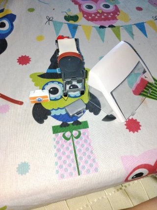 Ambulancia Playmobil con figura