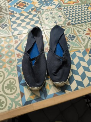 Alpargatas Hombre Azul