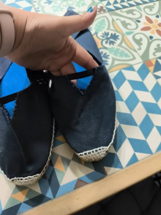 Alpargatas Hombre Azul