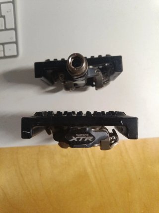 Pedales Shimano XTR M980. Regalo 2 adaptadores.