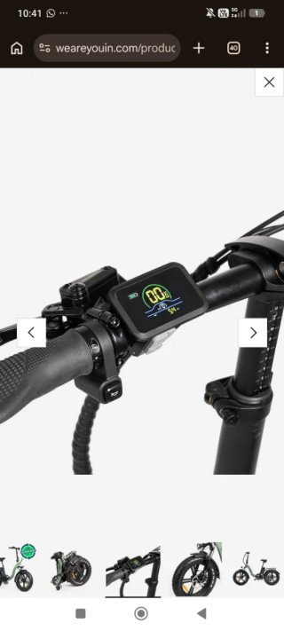 Bicicleta Eléctrica Verde ( con garantía)