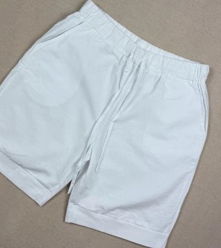 Shorts de Lino Blanco