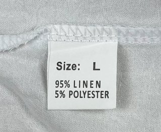 Shorts de Lino Blanco