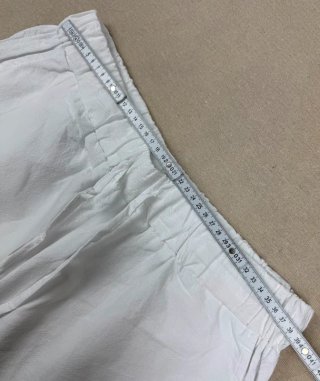 Shorts de Lino Blanco