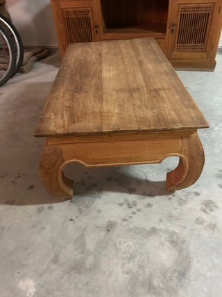 Tavolo da centro in teak massiccio