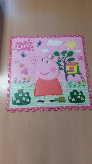 Alfombra Puzzle Peppa Pig