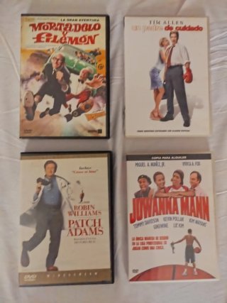 Lote  Películas DVD Acción/Ciencia Ficción 2 x 5€