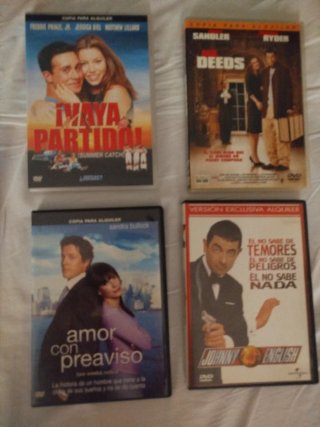 Lote  Películas DVD Acción/Ciencia Ficción 2 x 5€