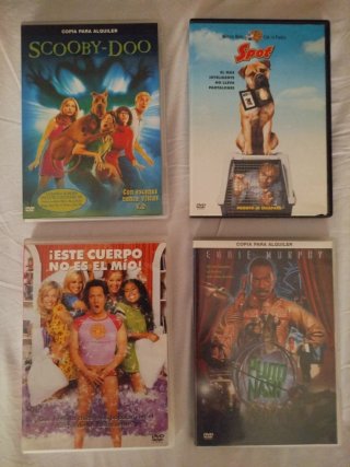 Lote  Películas DVD Acción/Ciencia Ficción 2 x 5€