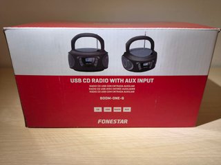 Radio CD USB Fonestar BOOM-ONE-G