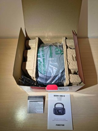 Radio CD USB Fonestar BOOM-ONE-G