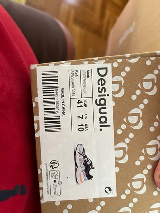Zapatillas Desigual Talla 41 Mujer