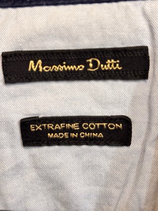 Polo Massimo Dutti Verde Oscuro Algodón Fino