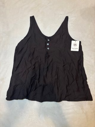 Top Nana Fashion Negro Talla Única