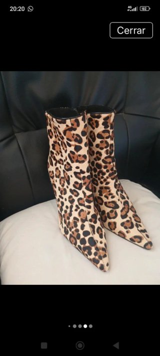 Ocasión Botines EXE Piel Leopardo