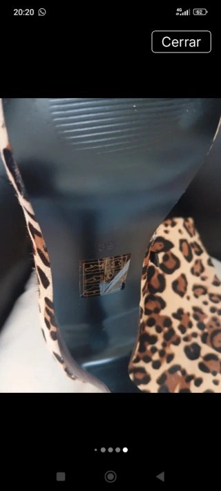 Ocasión Botines EXE Piel Leopardo