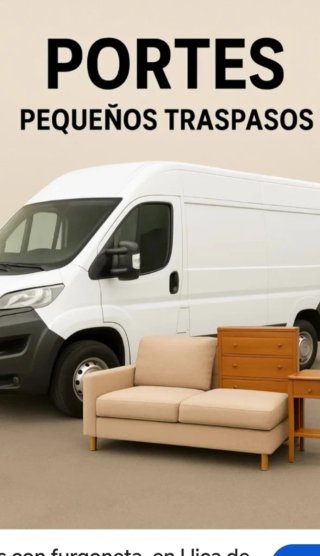 Me ofrezco para acer portes y mudanzas
